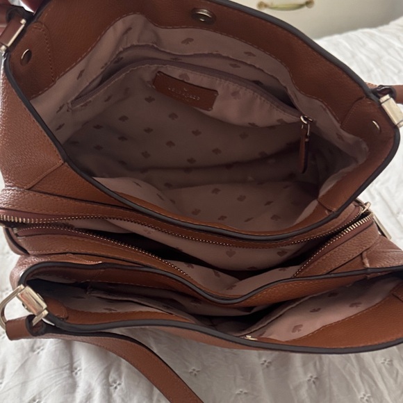 Kate Spade Tan Leather Shoulder Bag - Picture 2 of 6